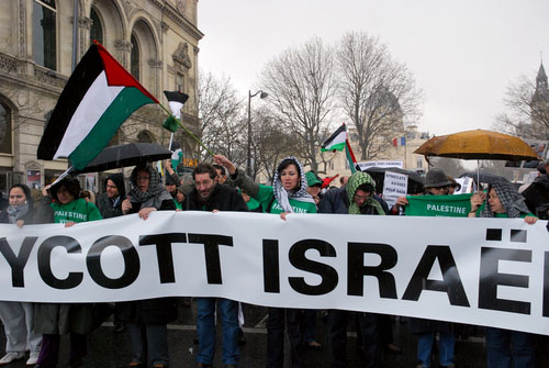 抵制以色列抗议