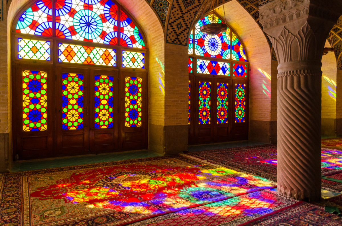 纳西尔·阿尔莫克清真寺，设拉子伊朗