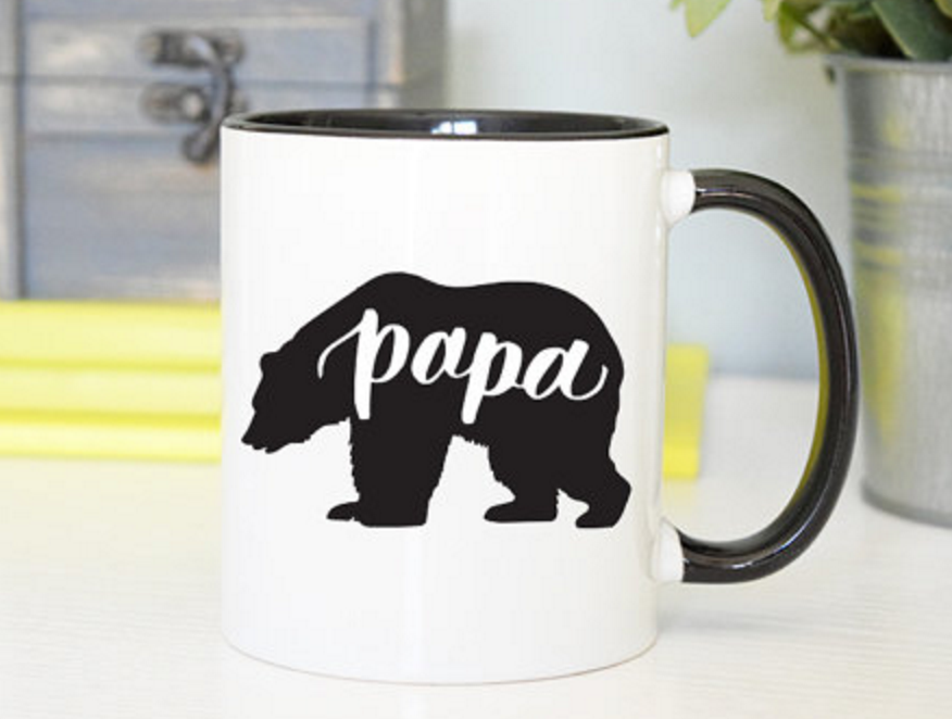 https://www.etsy.com/listing/290486887/papa-bear-mug-papa-mug-father-mug-dad？Reff= Funssl