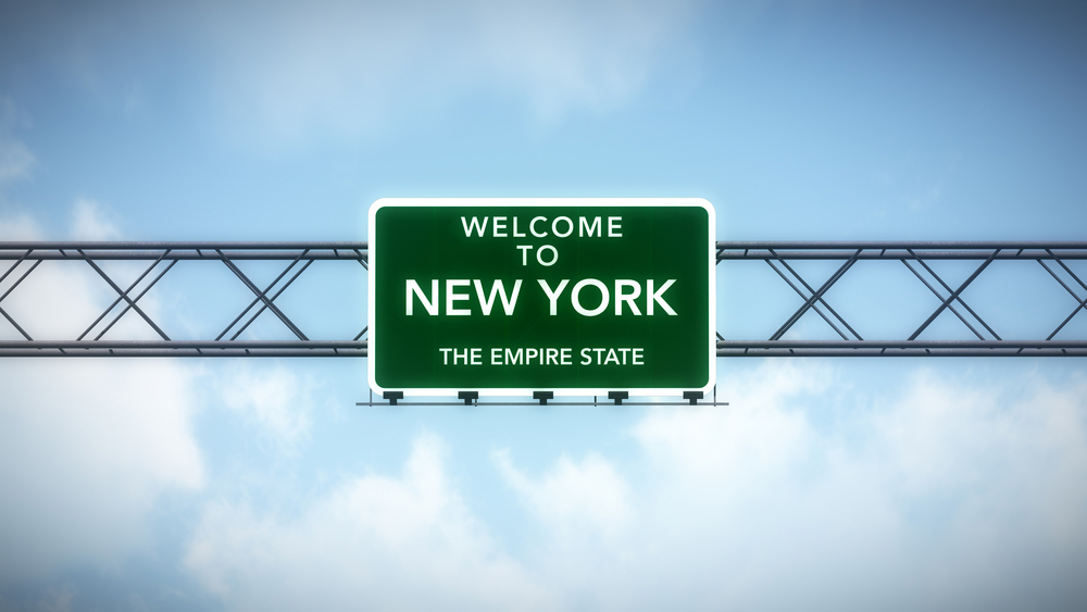 欢迎来到纽约标志