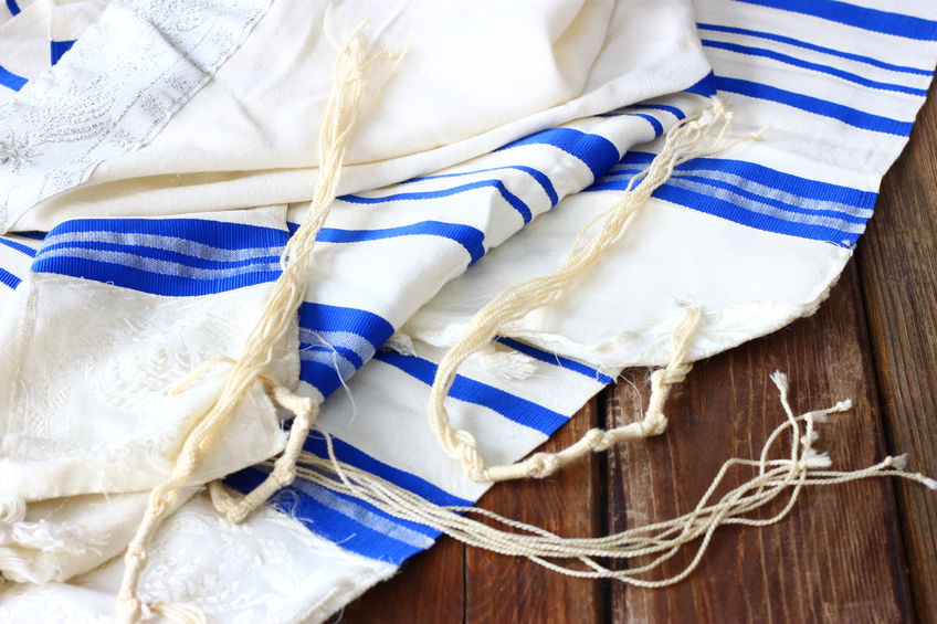 祈祷披肩——塔利特，犹太宗教符号。