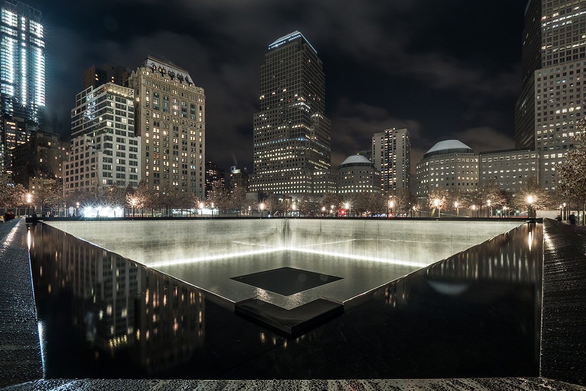 曼哈顿下城的911纪念馆